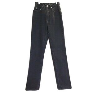 VTG Guess Jeans Mens 28x34 Black Straight Leg Made In USA 90s